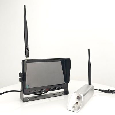 2412MHz - 2484MHz سیستم دوربین بی سیم فورک لیفت 7 اینچ دوربین دید عقب بی سیم