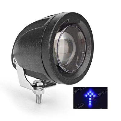 چراغ هشدار لیفتراک با فلش آبی با براکت نصب استیل ضد زنگ برای ایمنی و دوام