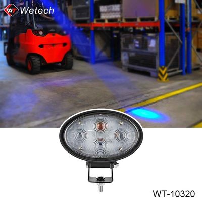 20W فولک لایت آبی 10V - 80V فولک لایت آبی با هشدار منطقه ایمنی تصادف