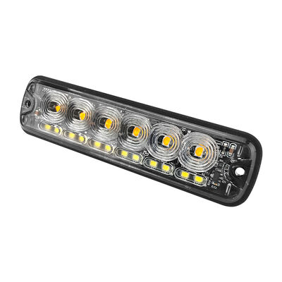 18W روشن LED Strobe Light با IP67 ضد آب و مواد لنز PC برای کامیون ها و وسایل نقلیه اضطراری