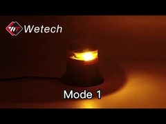 چراغ هشدار سیگنال سفارشی، نوع پیچ‌دار WT-346S-C2، ضد آب