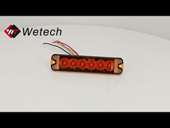 WT-10918 IP67 چراغ چراغ 18W LED چراغ های اضطراری خودرو با الگوی فلشینگ