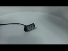 WT-T10909 IP67 فلش لامپ امبر LED 12V 24V لامپ لامپ کامیون