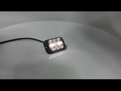 چراغ های هشدار دهنده چشمک زن LED WT-10918-2 12-24V IP67 برای کامیون، لیفتراک، تراکتور، بیل مکانیکی