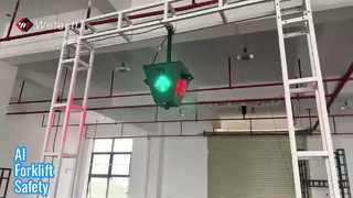 چراغ ایمنی لیفتراک هوش مصنوعی کارایی انبار را افزایش می دهد